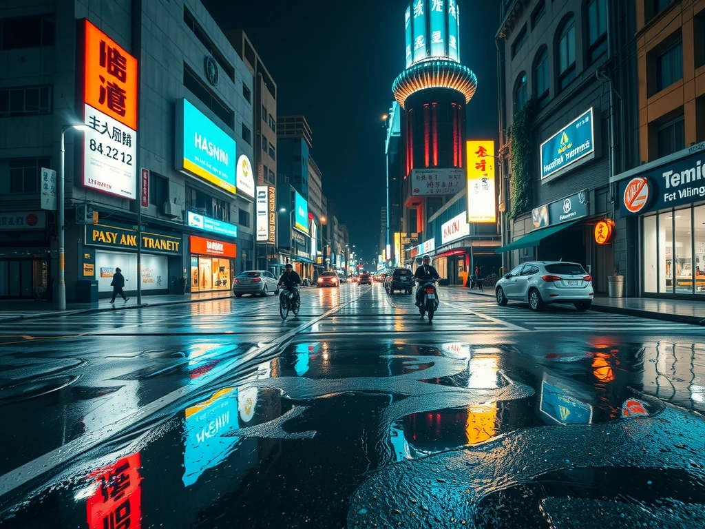 Futuristic Hanoi concept art