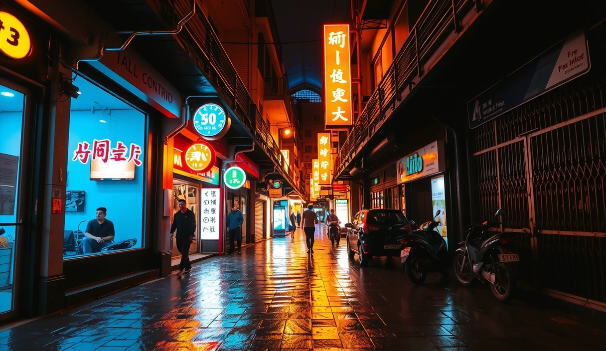 Cyber-Hanoi aesthetic concept